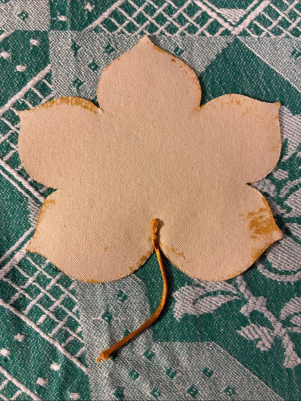 Vintage Carole Shiber Autumn Leaf Napkins Set of 8